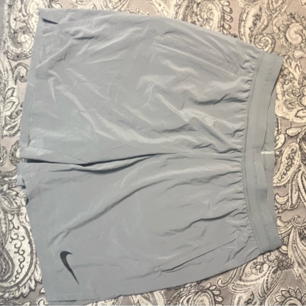 Nike Light Gray Sports Shorts